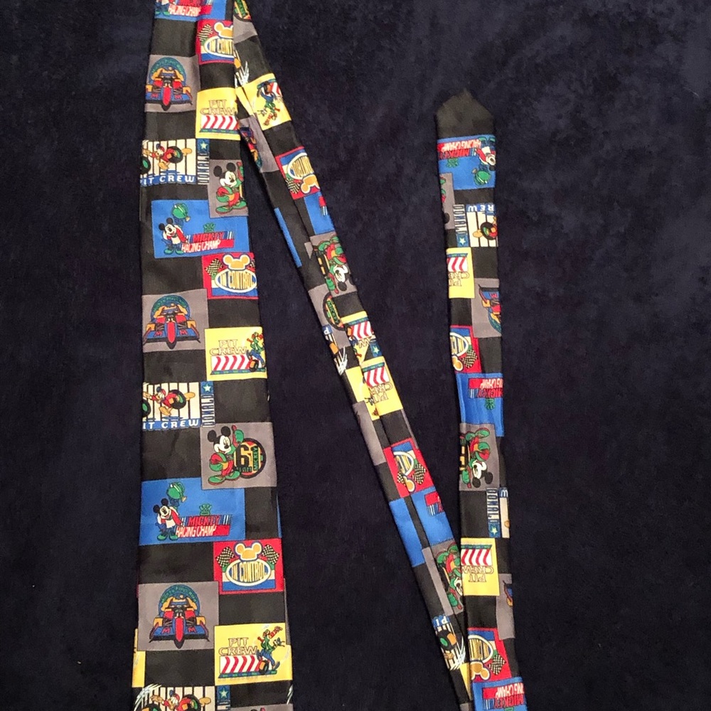Mickey Mouse Race Tie